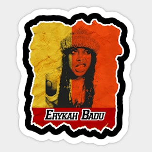 Erykah Badu Sticker